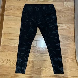 Zella Black Marble Leggings